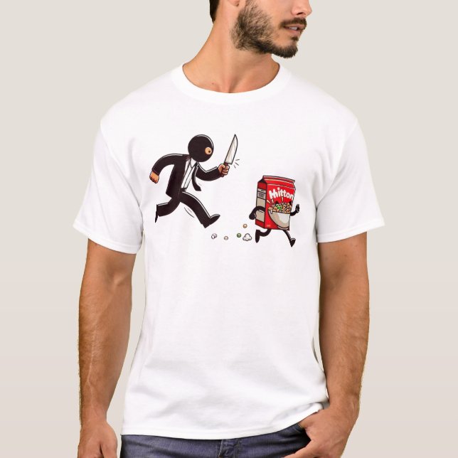 Camiseta Asesino de cereales (Anverso)