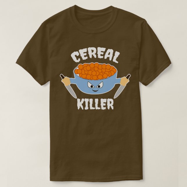 Camiseta Asesino de cereales 1 (Diseño del anverso)