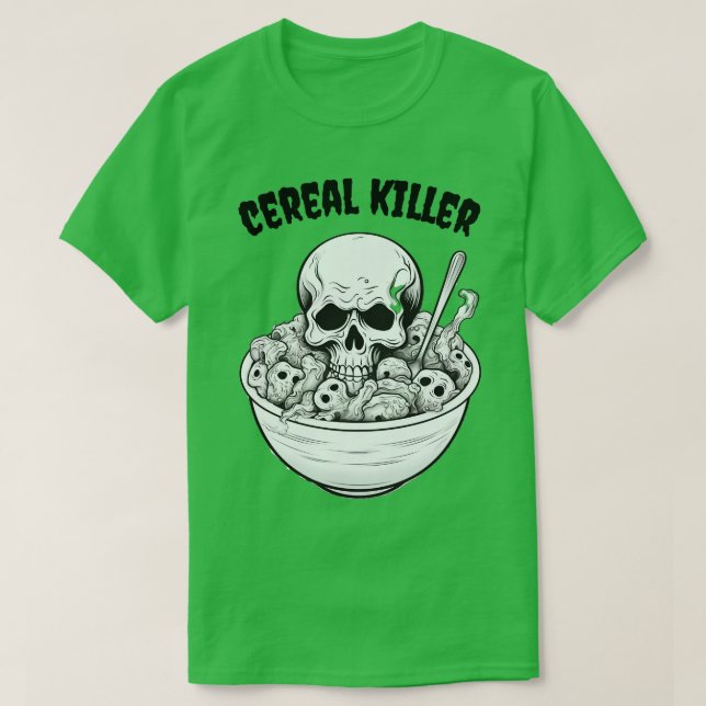 Camiseta Asesino de cereales 1 (Diseño del anverso)