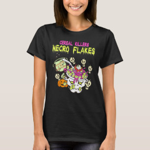 Camiseta Asesino de cereales Zombies Horror Pun Cereal Alim