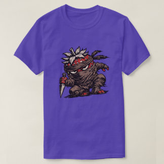 Camiseta Asesino de Fresa — Funny Fruit Ninja Retro