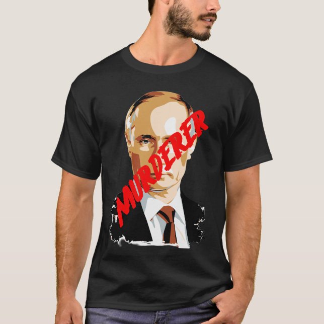 Camiseta asesino de putin (Anverso)