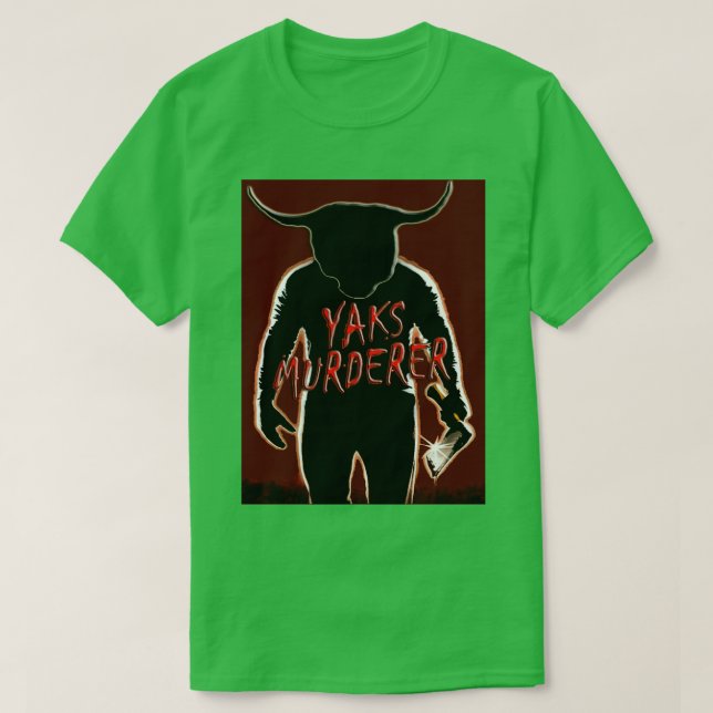 Camiseta Asesino de Yaks (Diseño del anverso)