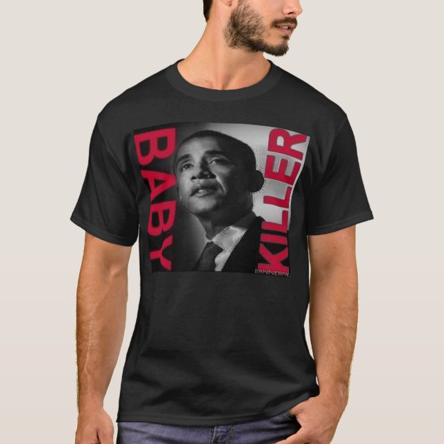 CAMISETA ASESINO DEL BEBÉ ENORME (Anverso)