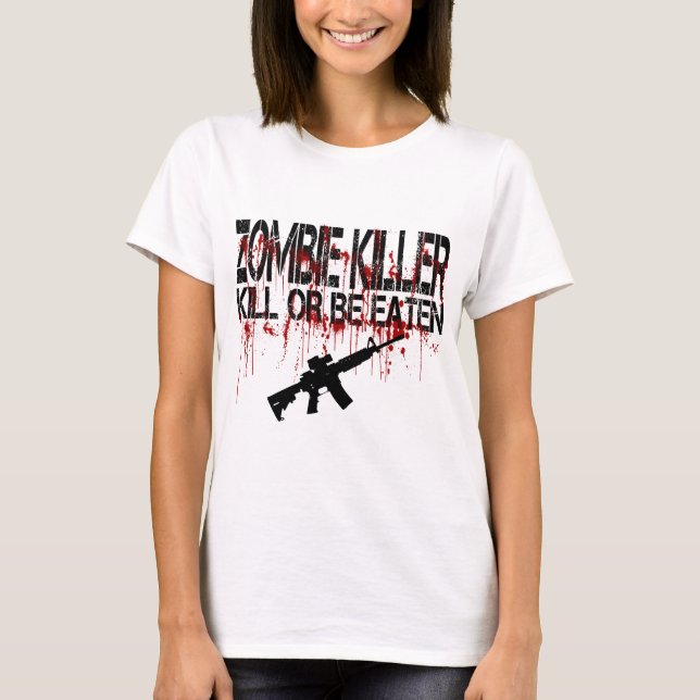 Camiseta Asesino del zombi (Anverso)