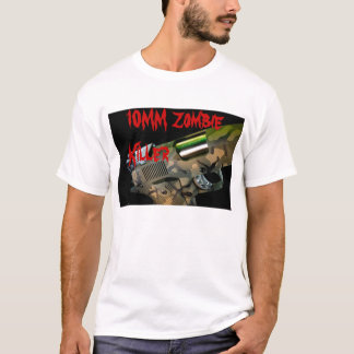 Camiseta asesino del zombi del 10MM