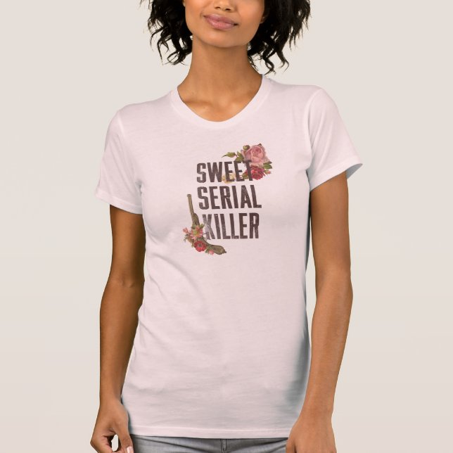 Camiseta Asesino en serie dulce (Anverso)