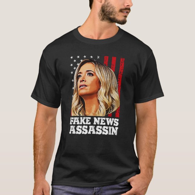 Camiseta asesino falso de noticias de kayleigh mcenany (Anverso)