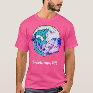 Camiseta Asesino geométrico de orca de pinturas u otras pin