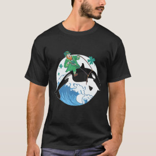 Camiseta Asesino Océano ballena Orca Lover Funny Día St Pat
