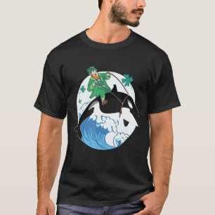 Camiseta Asesino Océano ballena Orca Lover Funny Día St Pat