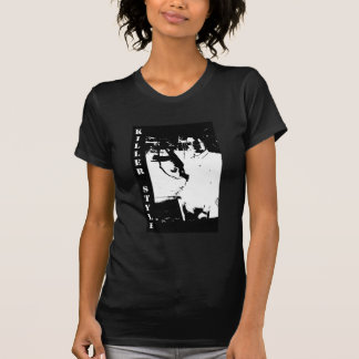 Camiseta Asesino para las señoras… en oscuridad