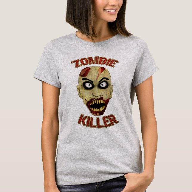 Camiseta Asesino Zombie (Anverso)