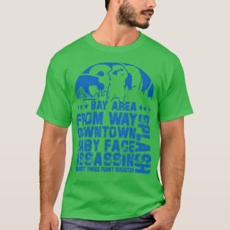 Camiseta Asesinos de cara de bebé desde el centro