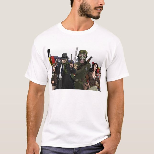 Camiseta ASESINOS de WoM MARTIAN (Anverso)