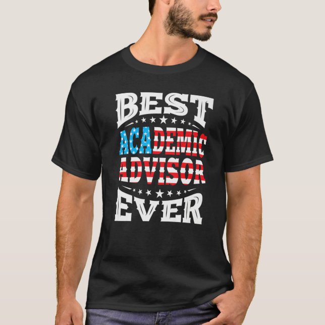 Camiseta Asesor Académico 4 De Julio Usa American F (Anverso)