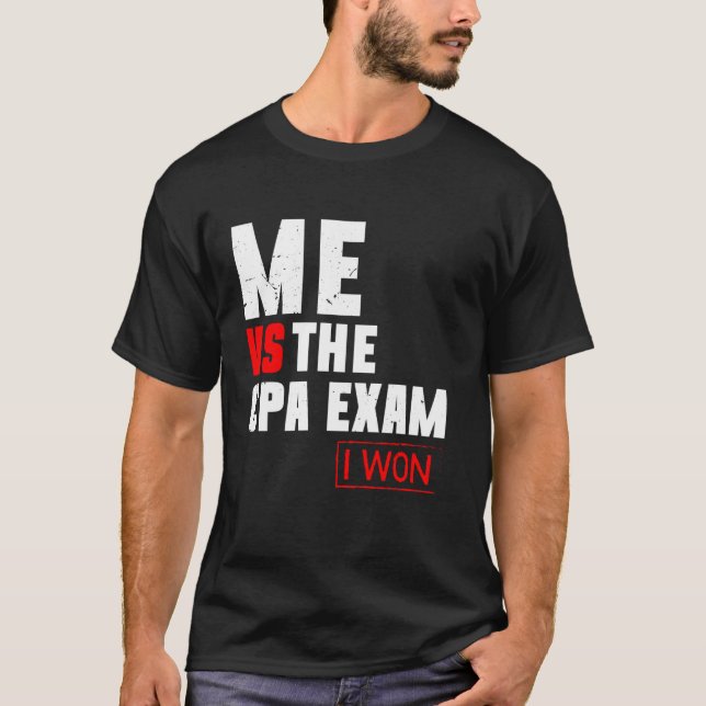 Camiseta Asesor Contable Examen Me Vs CPA (Anverso)