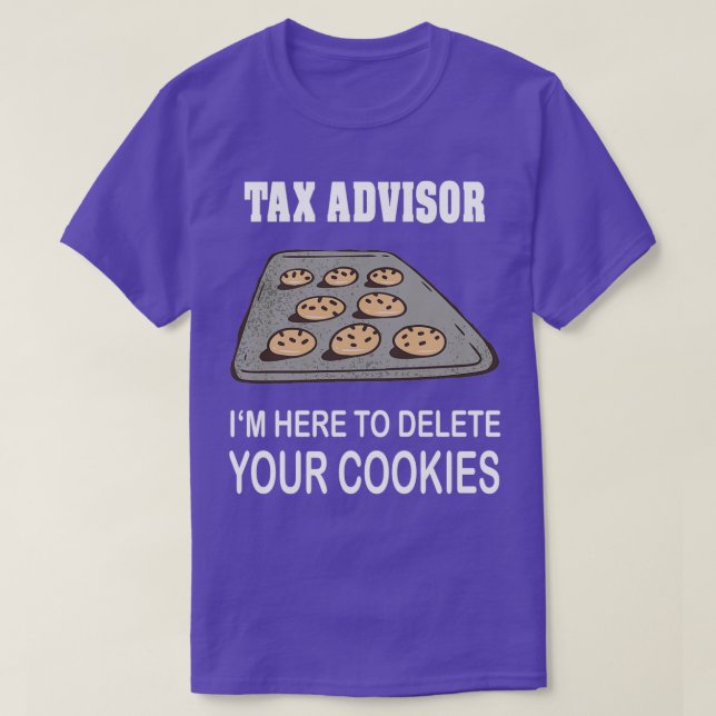 Camiseta Asesor de impuestos 1 (Diseño del anverso)