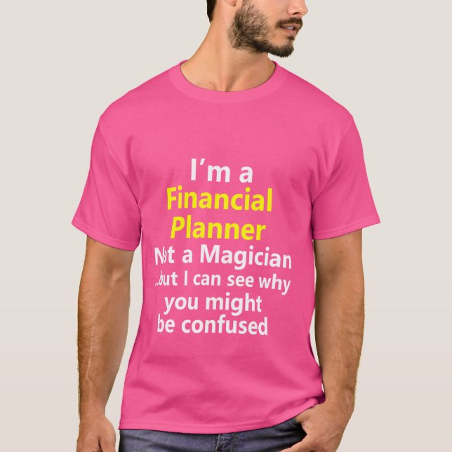 Camiseta Asesor de Planeadores Financieros Título de Carrer (Anverso)