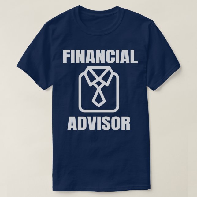 Camiseta Asesor Financiero Regalo Funny Financial Planner G (Diseño del anverso)