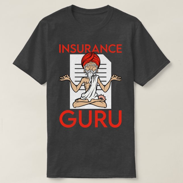 Camiseta Asesor financiero Seguros Guru Broker (Diseño del anverso)