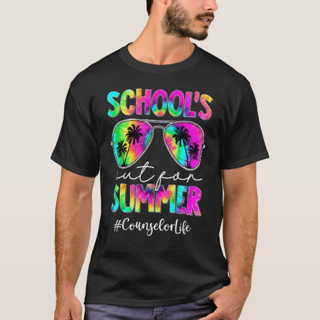 Camiseta Asesora de gafas de sol de tinte para la escuela d (Anverso)