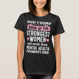 Camiseta Asesoramiento Consejero de Salud Mental de Mujeres
