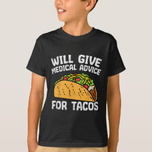 Camiseta Asesoramiento Médico Para Tacos Mexicanos Cinco De