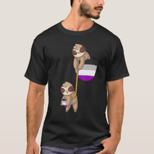 Camiseta Asexual Eslora Cuta Jugando Rope Asexuality Ace As