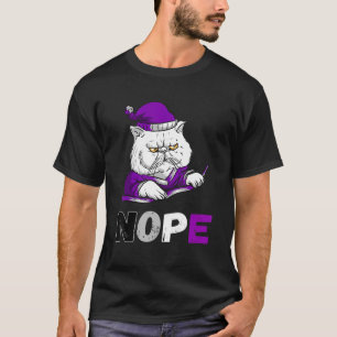 Camiseta Asexual Nope Cat No Ace Bandera Asexual Orgullo Lg