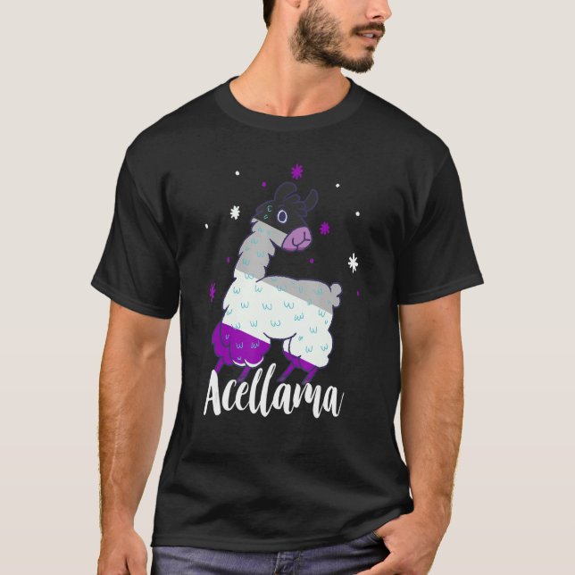 Camiseta Asexualidad Animal asexual de Ace Llama Lgbqa Asex (Anverso)