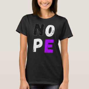 Camiseta Asexualidad Bandera No Ace Bandera Asexual Lgbt Or