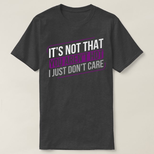 Camiseta Asexualidad LGBTIA (Diseño del anverso)