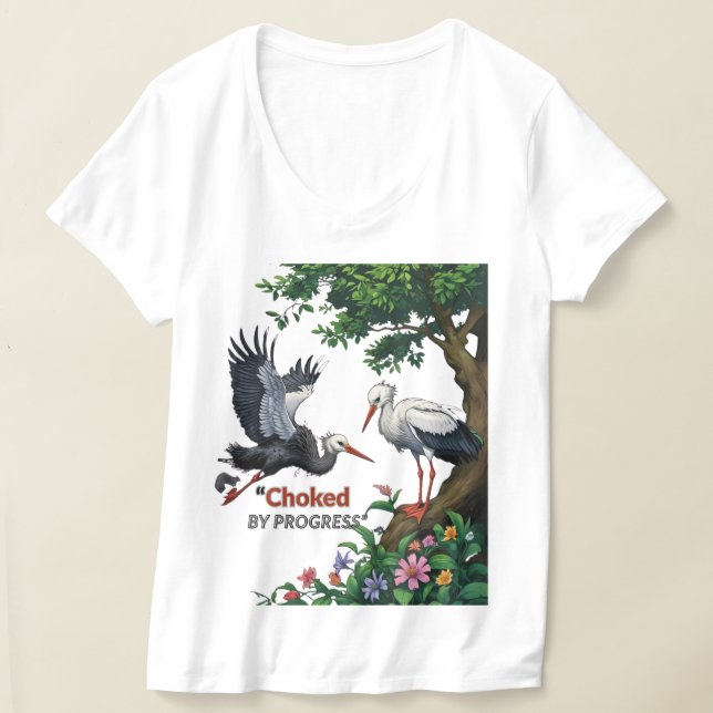 Camiseta Asfixiado por el Progreso (Distribución )