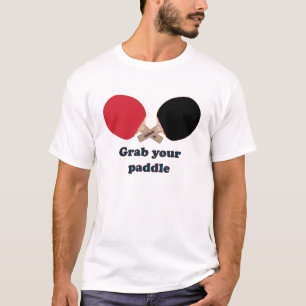Camiseta Asga su ping-pong de la paleta