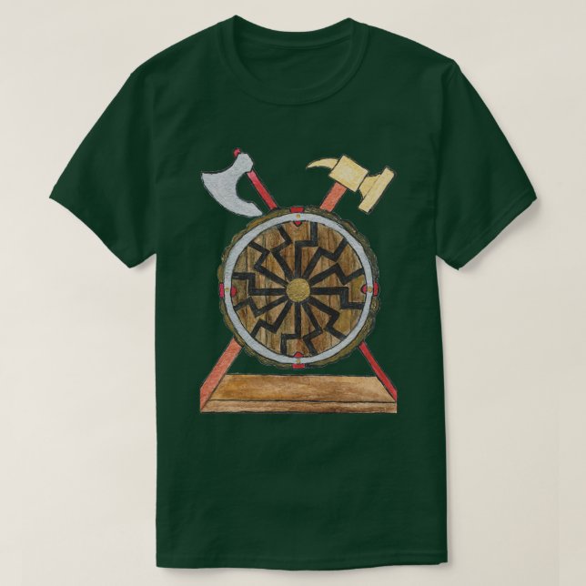 Camiseta Asgeir Escudo de Armas (Diseño del anverso)