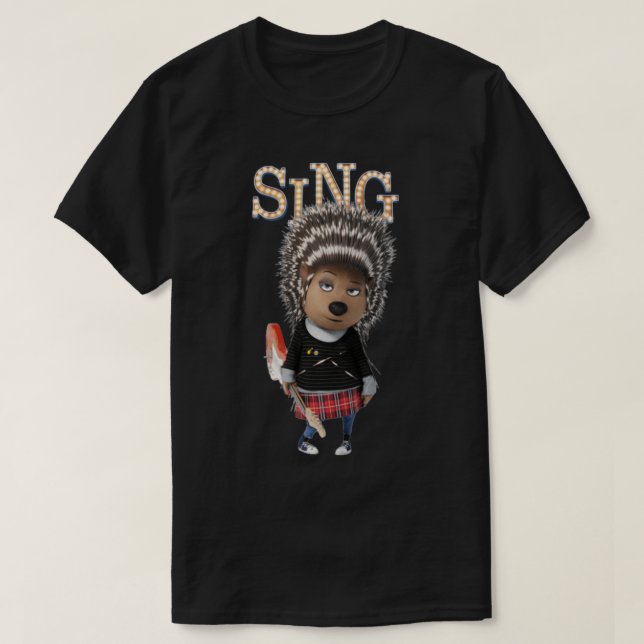 Camiseta Ash from SING movie Classic T-Shirt (Diseño del anverso)