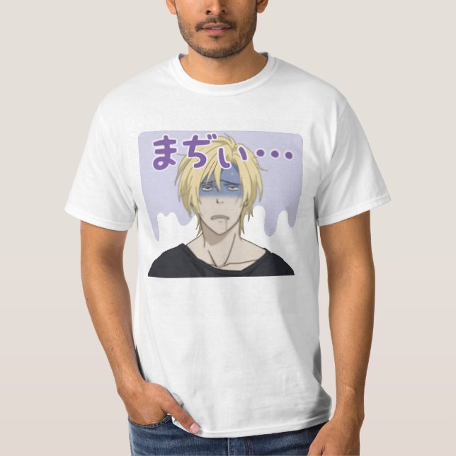 Camiseta Ash Lynx Banana Fish (Anverso)