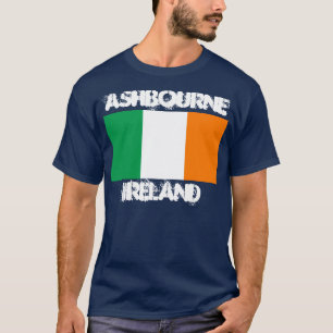 Camiseta Ashbourne, Irlanda con bandera irlandesa