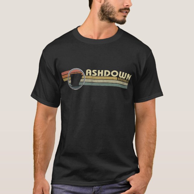 Camiseta ASHDOWN de estilo de los años 80, AR (Anverso)