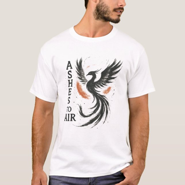 Camiseta Ashes To Air Rising Phoenix Mark (Anverso)