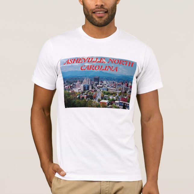 CAMISETA ASHEVILLE, CAROLINA DEL NORTE (Anverso)