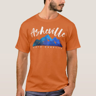 Camiseta Asheville Carolina del Norte Campamento Senderismo