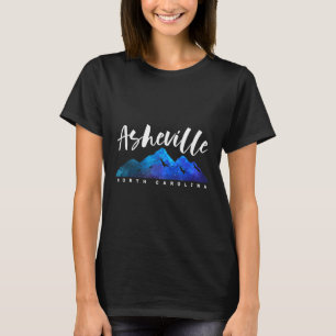 Camiseta Asheville Carolina del Norte Camping Senderismo Es