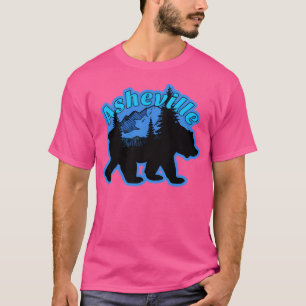 Camiseta Asheville Mountain Black Bear