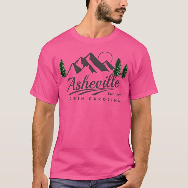 Camiseta Asheville North Carolina Active (Anverso)