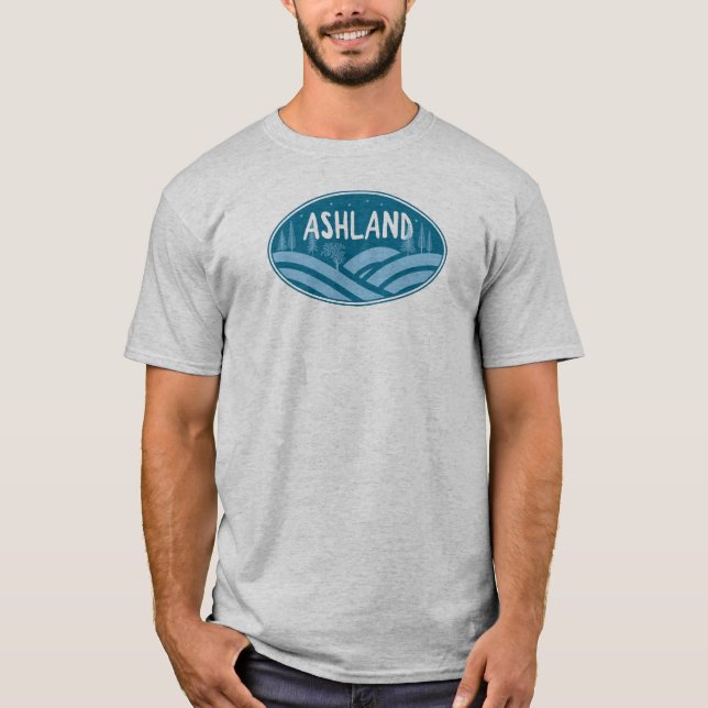 Camiseta Ashland Oregon al aire libre (Anverso)