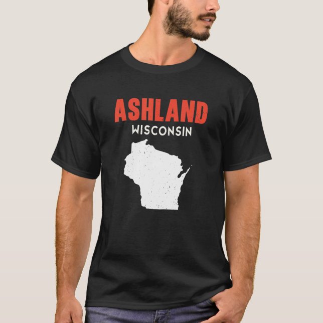 Camiseta Ashland USA State America Travel Montanan Helena (Anverso)