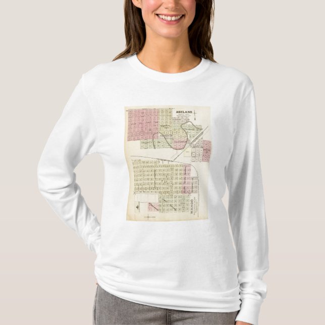 Camiseta Ashland y Wahoo, Nebraska (Anverso)
