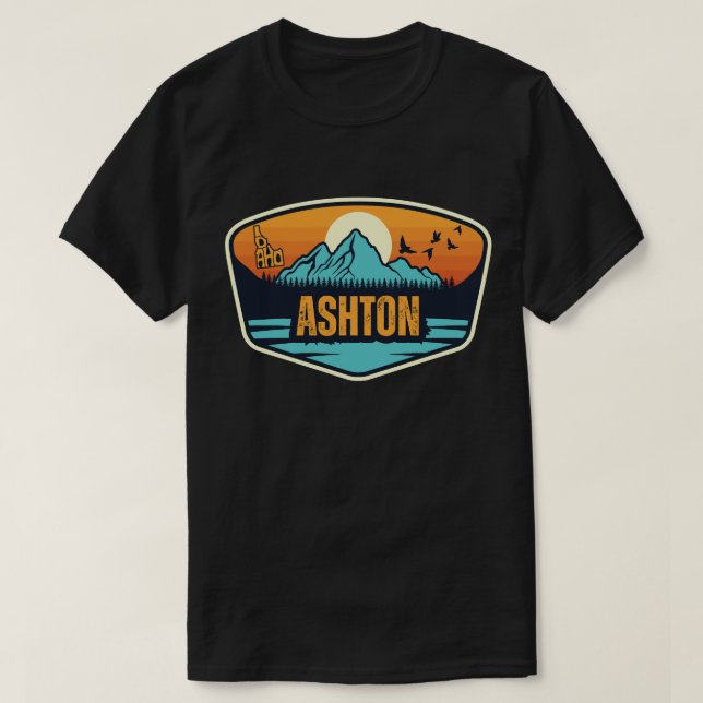 Camiseta Ashton, Idaho (Diseño del anverso)